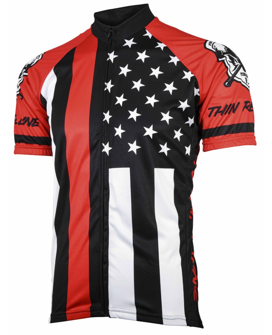 Thin Red Line Mens Cycling Jersey 