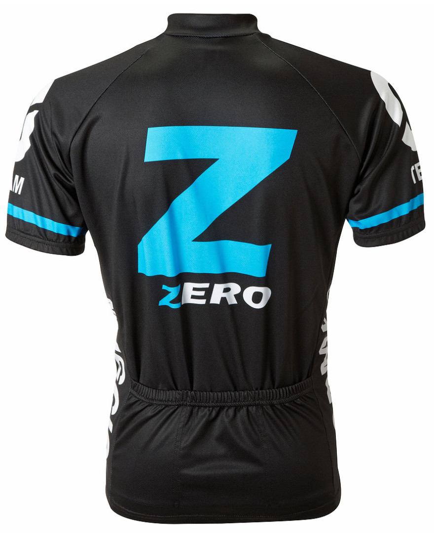Formaggio Team Zero Men's Cycling Jersey Black - World Jerseys