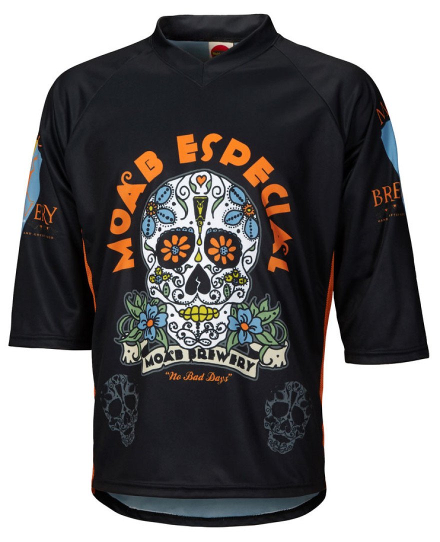 Moab Brewery Especial 3/4 Sleeve Mountain Bike Jersey 