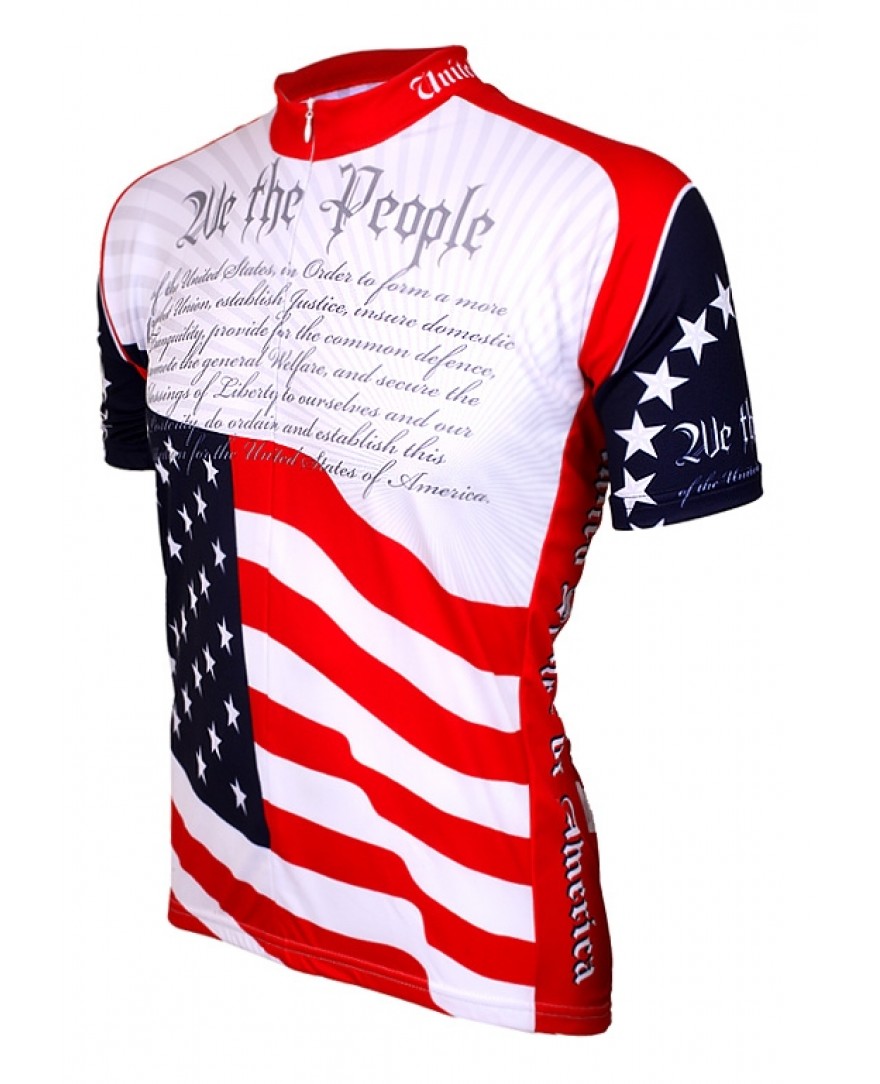 cycling jersey patriotic